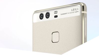 moviles con camara dual huawei p9 dorado