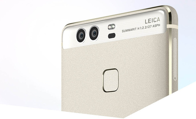 moviles con camara dual huawei p9 dorado