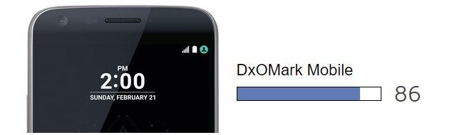 LG G5 en DxOMark