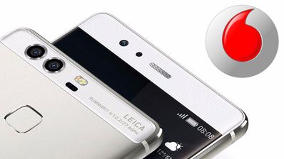 huawei p9 plus y logo vodafone