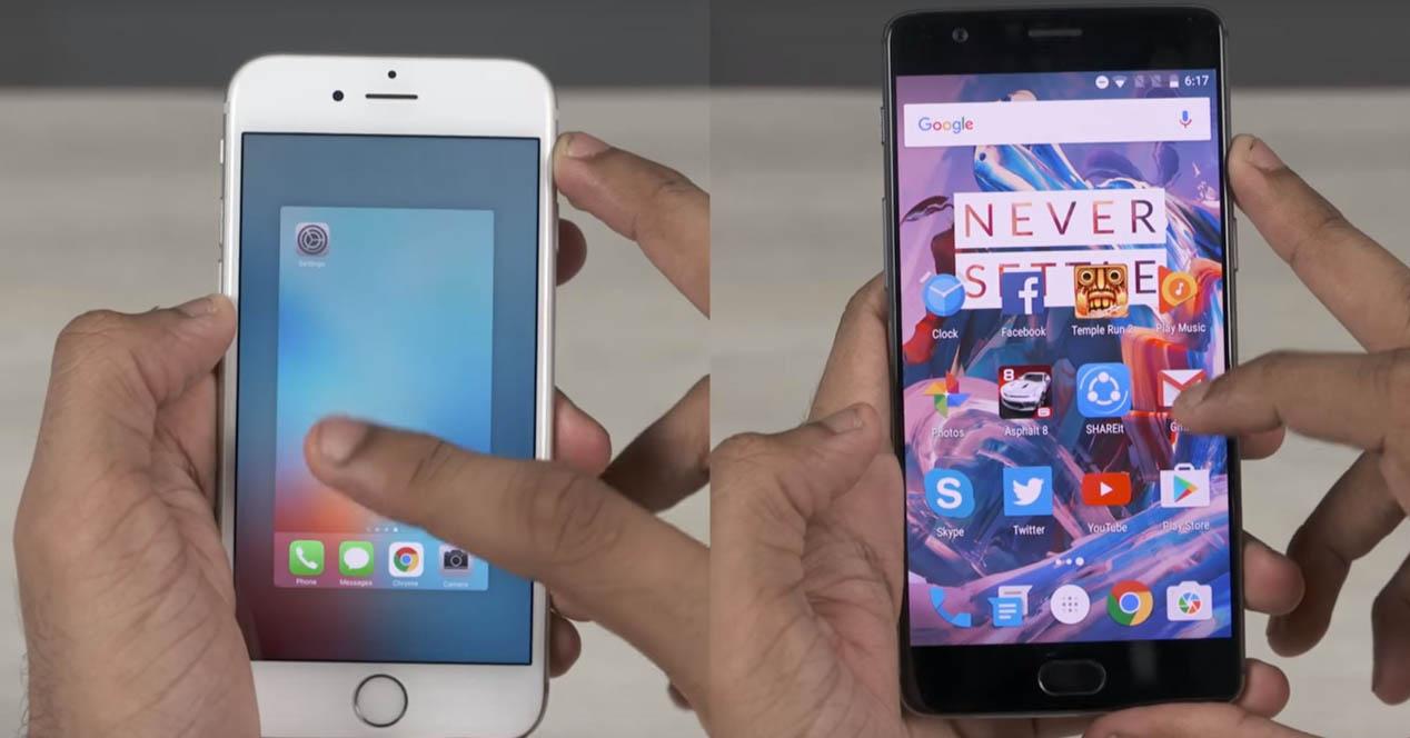 OnePlus 3 vs iphone 6s