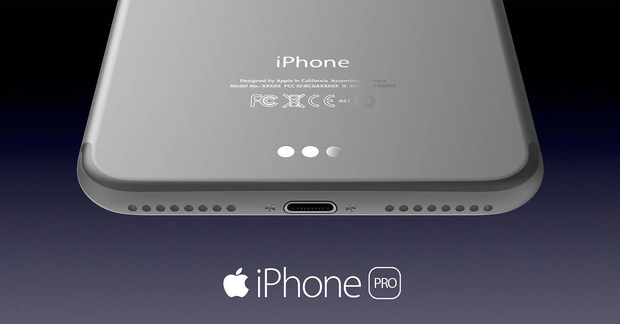 iphone 7 pro en color plata