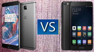 oneplus 3 vs xiaomi mi 5