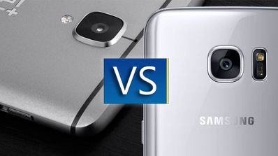 OnePlus 3 frente a Galaxy S7