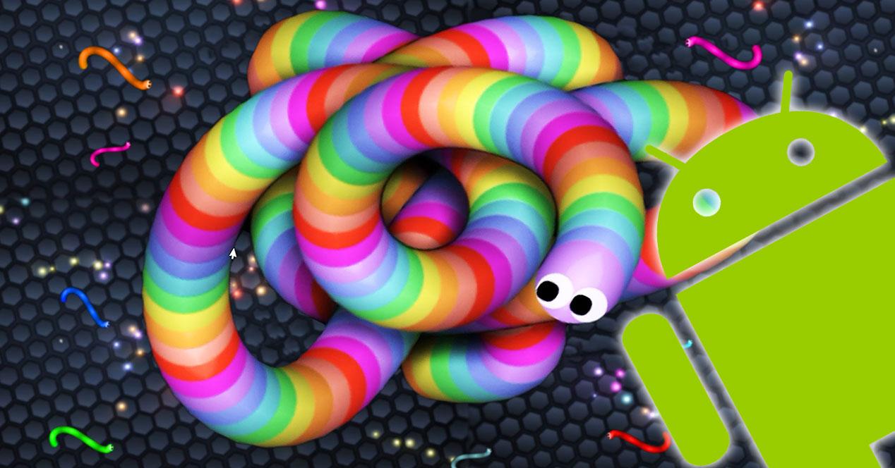 slither.io con robot android