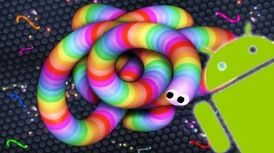 slither.io con robot android