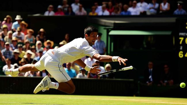 Novak Djokovic en Wimbledon
