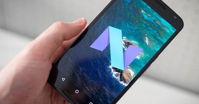 listado de móviles que recibirán Android 7