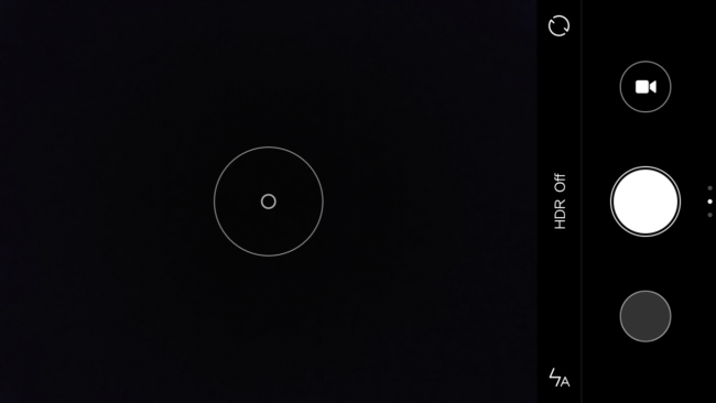 Aplicación cámara del Xiaomi 3S