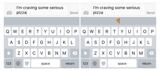teclado predicción emojis