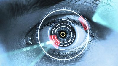 Escáner de iris para smartphones