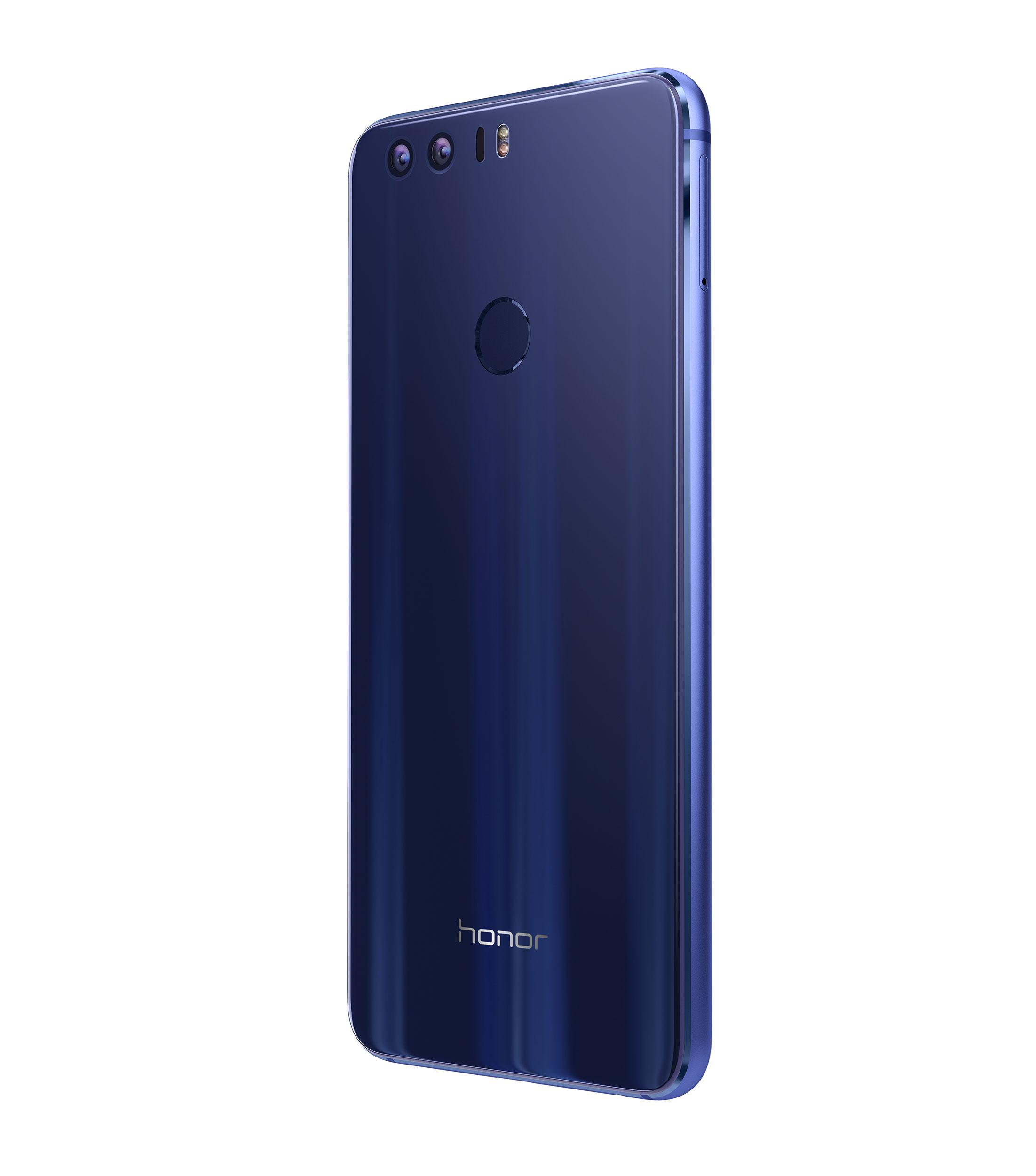 Honor 8 azul lateral