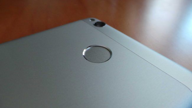 Lector de huellas del Xiaomi 3S