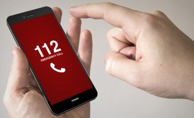 Llamada de emergencia al 112