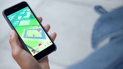 Pokemon GO en un iPhone