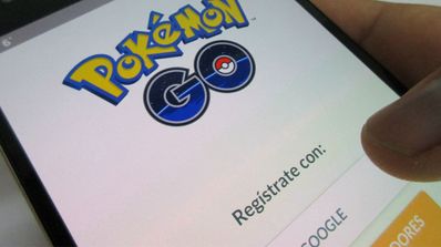 Pantalla de inicio de Pokémon GO