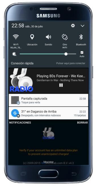 Integración RADIO para Android