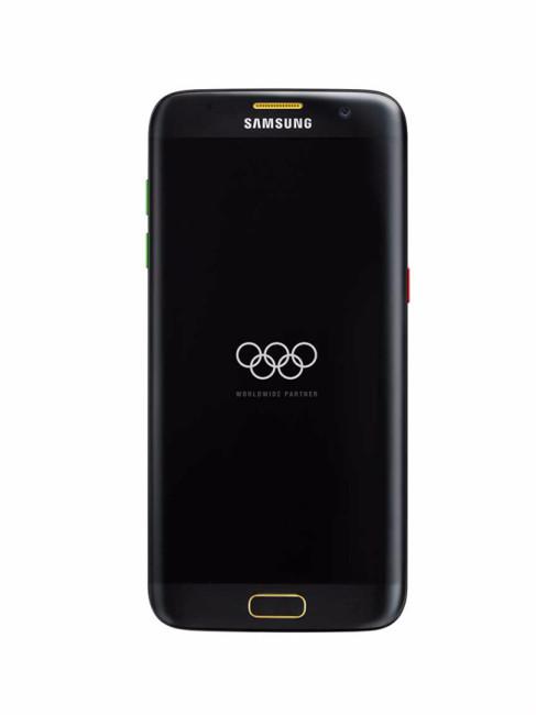 Frontal del Samsung Galaxy S7 Edge Olympic Games Limited Edition