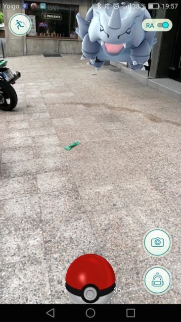 Captura Pokémon GO