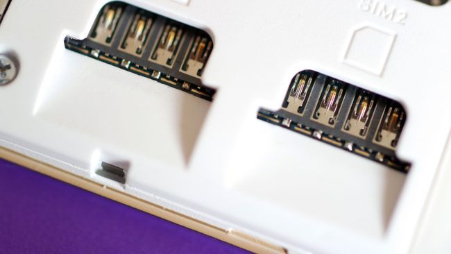 Ranuras SIM del TP-Link Neffos C5 Max