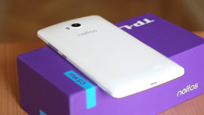 Diseño de la carcasa trasera del TP-Link Neffos C5 Max