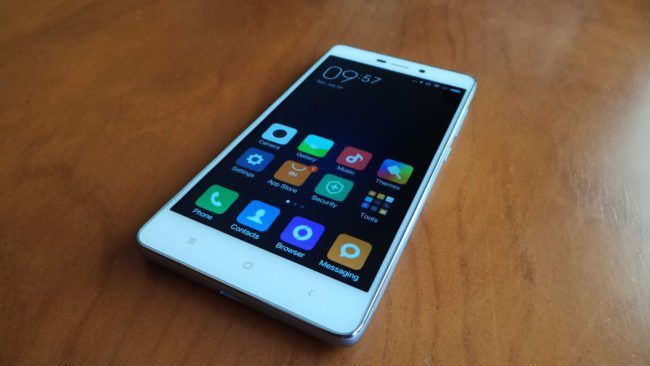 Frontal del Xiaomi 3S