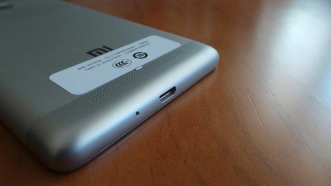 USB del Xiaomi 3S