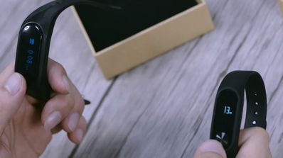 XIaomi Mi Band 2 frente a cubot V1