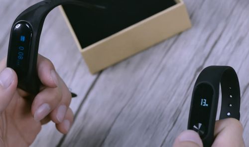 XIaomi Mi Band 2 frente a cubot V1