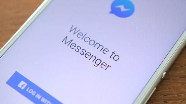facebook messenger inicio