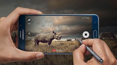 Samsung Galaxy Note 5 pantalla