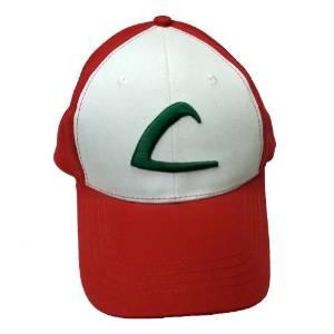 gorra roja de entrenador pokemon