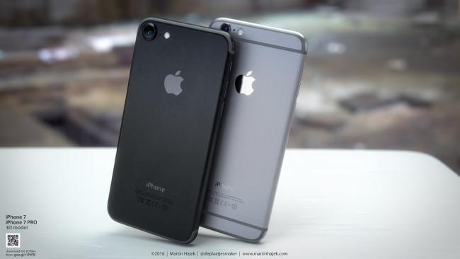 iPhone 7 negro y plateado