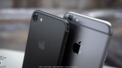 iPhone 7 black y plateado