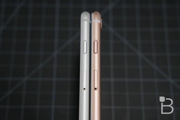 iPhone 7 dummy y iPhone 6s