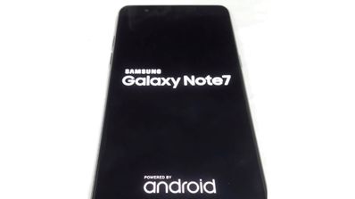 Samsung Galaxy Note 7 escaner iris