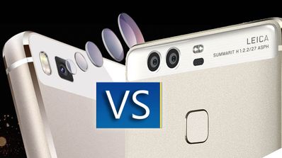 huawei P9 vs huawei P9 p8 camara
