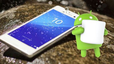 xperia m4 aqua con Android Marshmallow