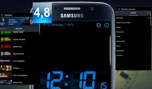 Aplicación Mi reloj despertador