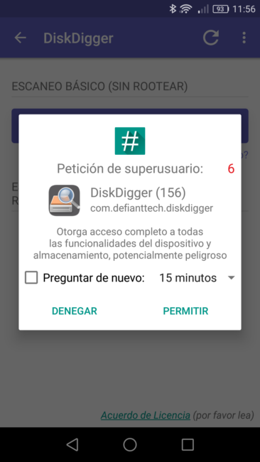 DiskDigger Android - Root