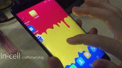 Pantalla del Elephone S7 en funcionamiento
