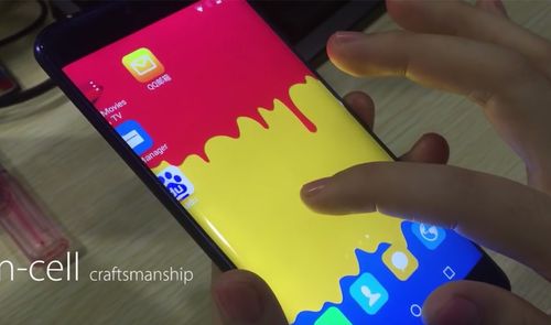Pantalla del Elephone S7 en funcionamiento