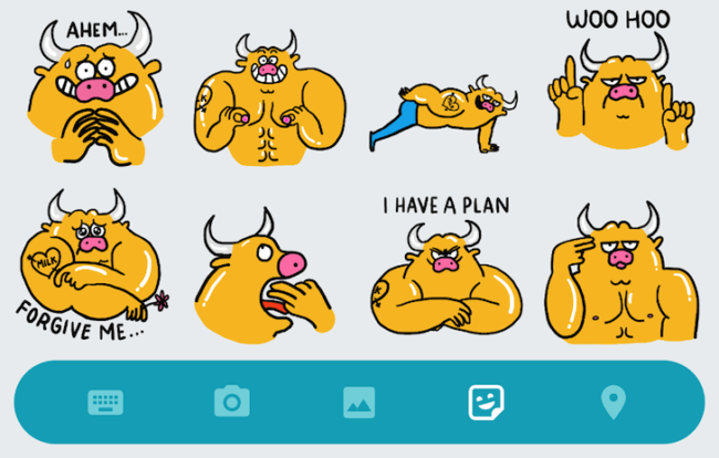 Sticker de Google Allo