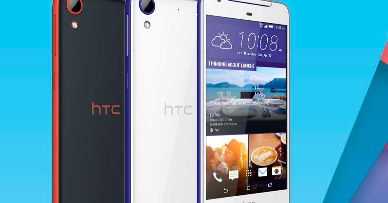 HTC Desire de varios colores