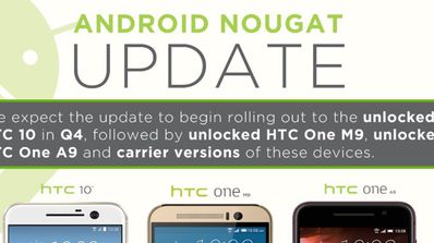 Plan de actualizaciones de HTC para Android 7.0 Nougat