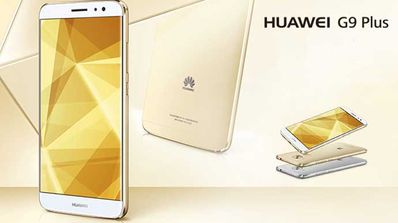 Huawei G9 Plus color dorado