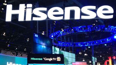 stand de hisense en una feria