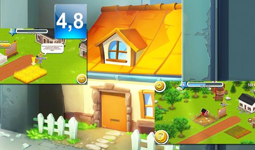 Montaje juego Hay Day
