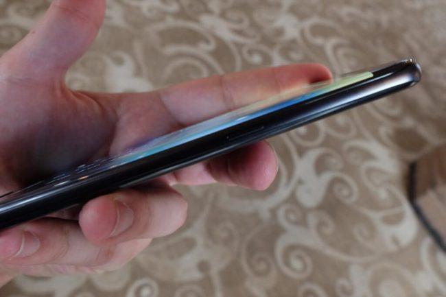 Samsung Galaxy Note 7 black onyx en mano