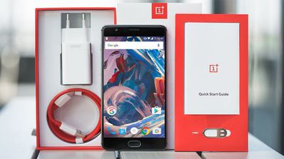 Caja de embalaje del OnePlus 3